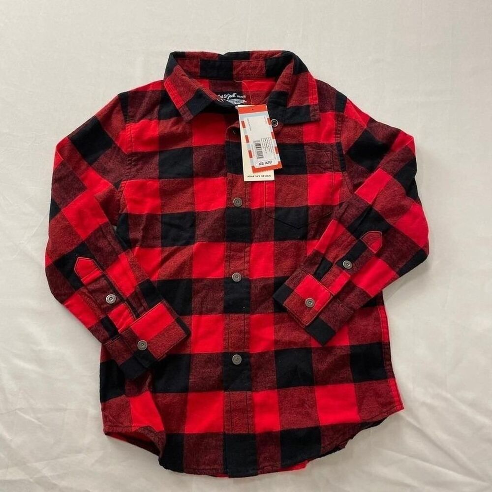 Cat-jack Red and Black Polo-shirts